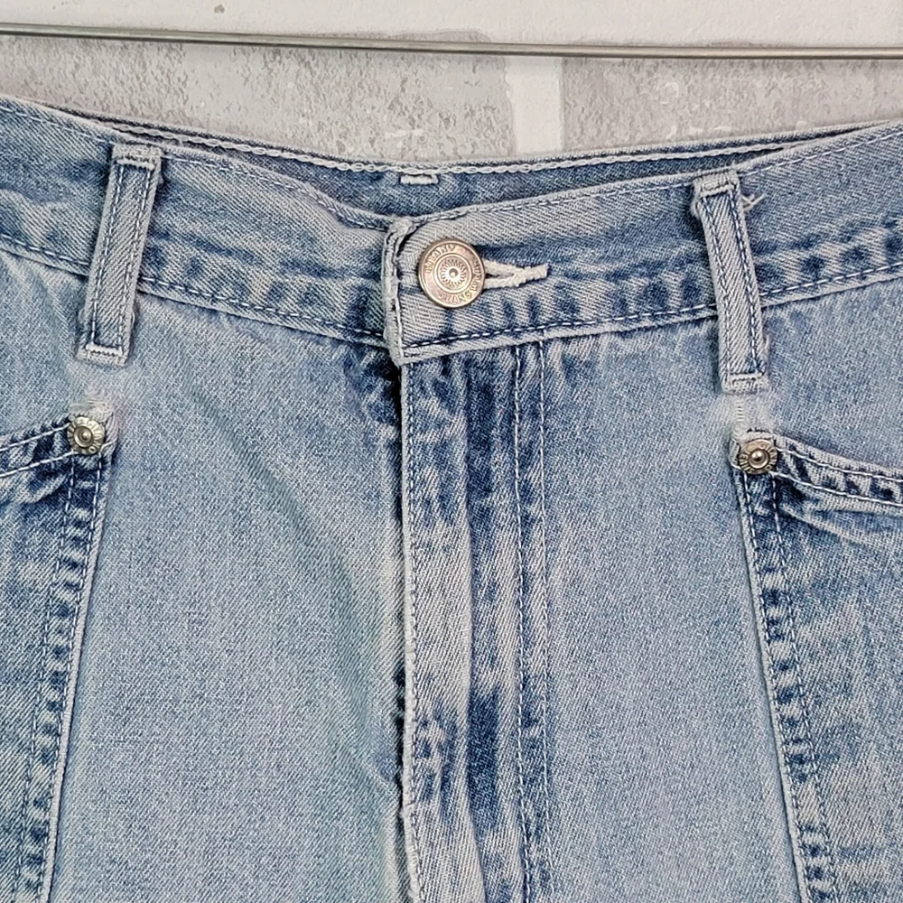 Gitano Jeans Wear Vintage 80's 90's Mom Jean Short With Cart Holder Pocket